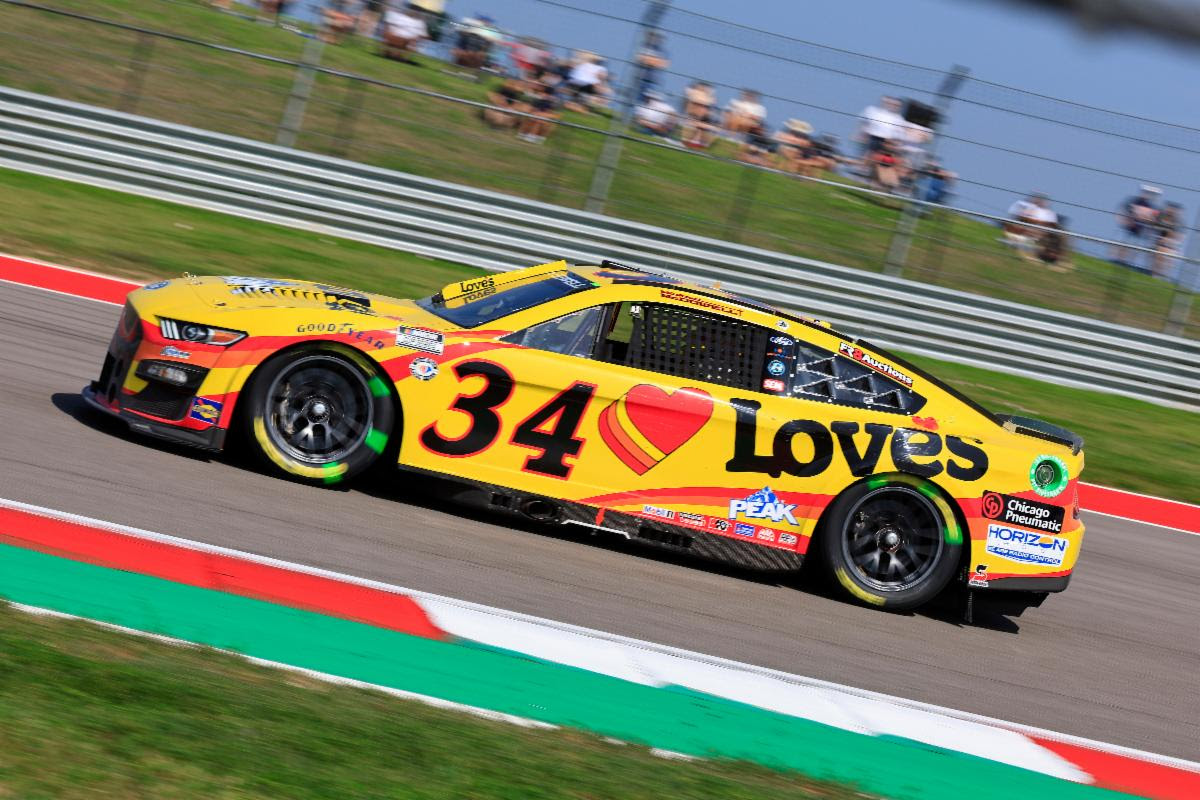 Michael McDowell and the No. 34 Love’s Travel Stops/PEAK Ford Team Sonoma Raceway Competition Notes Michael McDowell and the No. 34 Love’s Travel Stops/PEAK Ford Team Sonoma Raceway Competition Notes