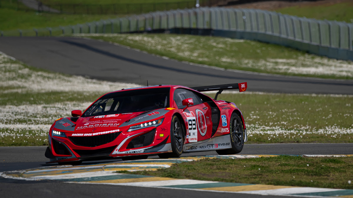 NO. 93 HARRISON CONTRACTING COMPANY ACURA NSX GT3 EVO22 ROLLS INTO VIR FOR GT WORLD CHALLENGE AMERICA