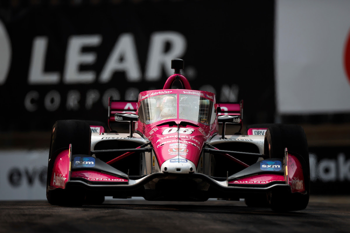 Pagenaud Sets Season High With 13th-place Finish For Meyer Shank Racing, Castroneves 19th in Detroit
