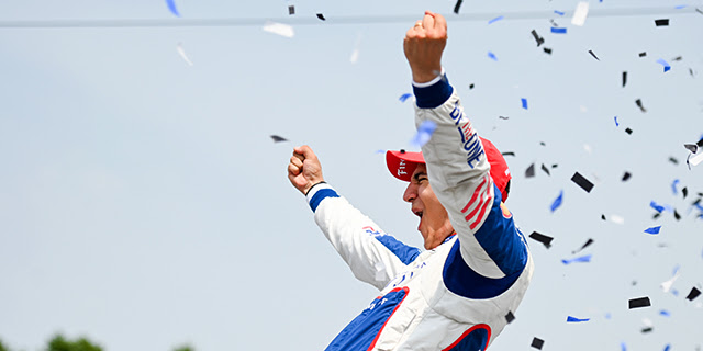 Palou Keeps Rolling, Pads Points Lead with Road America Victory