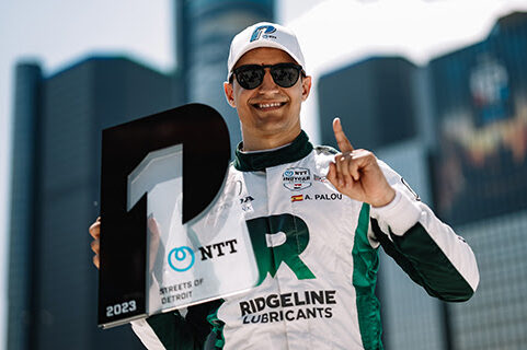 Palou Masters Tricky Detroit for Second Consecutive Pole