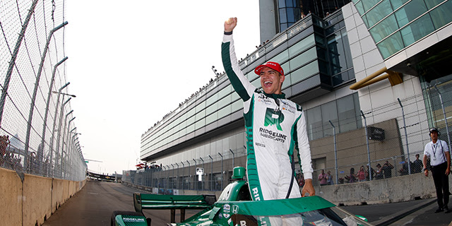 Palou Pads Points Lead with Precise Winning Drive in Detroit