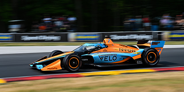 Rossi Finds Fastest Lane on New Road America Surface