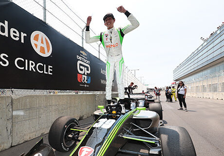 Siegel Drives to Sweet Redemption with First Career Win in Detroit