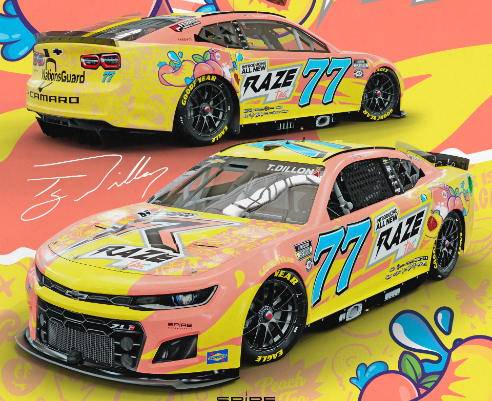 Spire Motorsports, RAZE Energy Roll Out 2023 Partnership