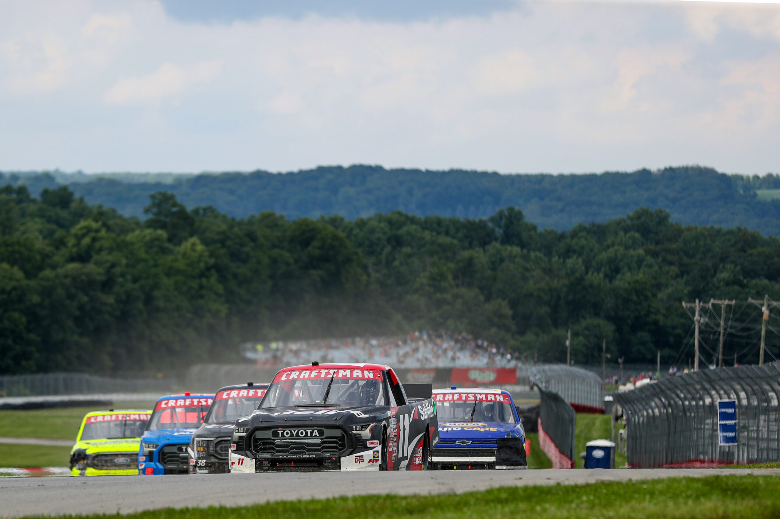 Rhodes and Crafton trade tense words at Mid-Ohio