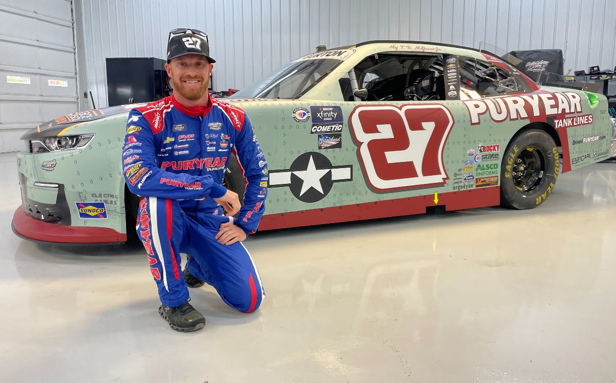 Jeb Burton to Drive Lockheed P 38 Lightning Pudgy Tribute Scheme