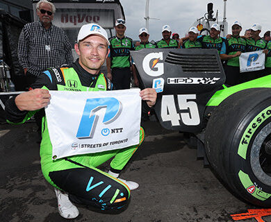 Lundgaard Tiptoes to Top in Tricky Toronto Qualifying