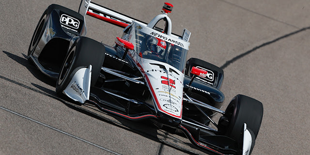 Newgarden Paces Practice To Continue Iowa, Oval Dominance