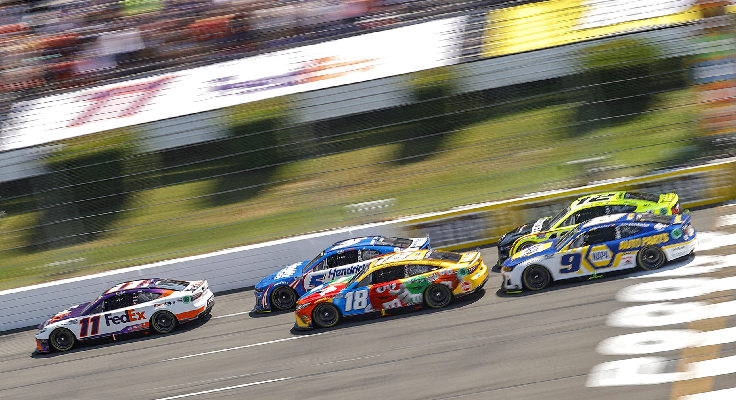 NASCAR Travels to Pocono Raceway for an Exciting Full Schedule of