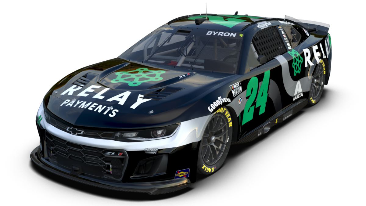 RELAY PAYMENTS TO SPONSOR WILLIAM BYRON AND THE NO. 24 HENDRICK MOTORSPORTS TEAM IN 2023