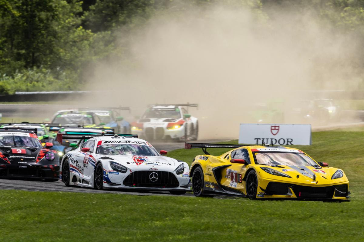 CORVETTE RACING AT LIME ROCK: Tough Luck on Tight Track