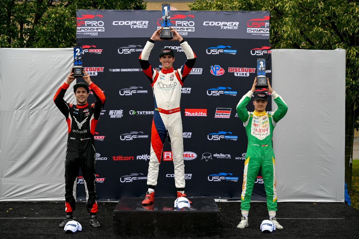 d’Orlando Continues Victory Streak with Third Win on Streets of Toronto