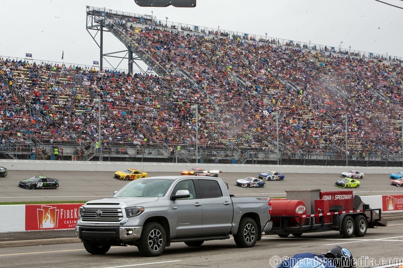NASCAR postpones remainder of Cup event at Michigan to Monday amid ongoing precipitation
