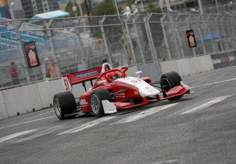 Abel Leads Tricky Opening Practice at Nashville