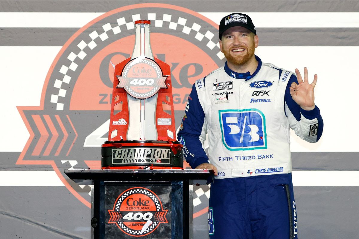CHRIS BUESCHER WINS AT DAYTONA