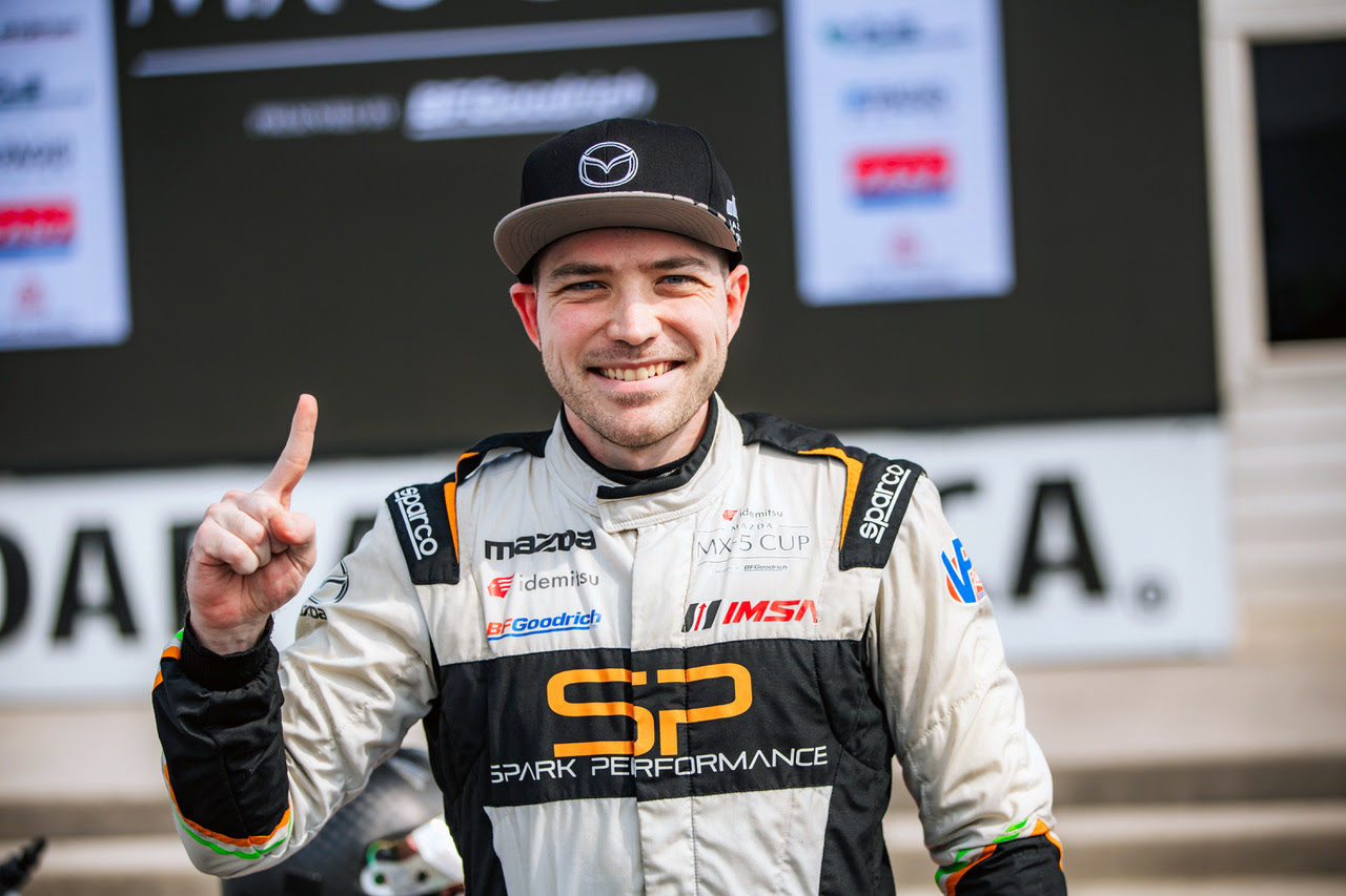 Gresham Wagner Wins Idemitsu Mazda MX-5 Cup Race One at Road America
