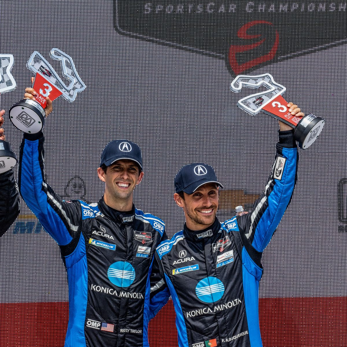 No. 10 Konica Minolta Acura ARX-06 Team Take Championship Lead After Podium Finish at Road America