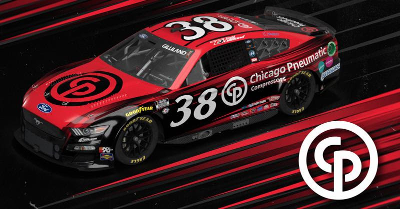 Todd Gilliland and the No. 38 Chicago Pneumatic Compressors Ford Mustang Team Michigan International Speedway Competition Notes