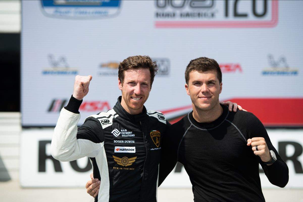 Podium-Filled Weekend for Wayne Taylor Racing with Andretti Autosport’s Lamborghini Super Trofeo Team