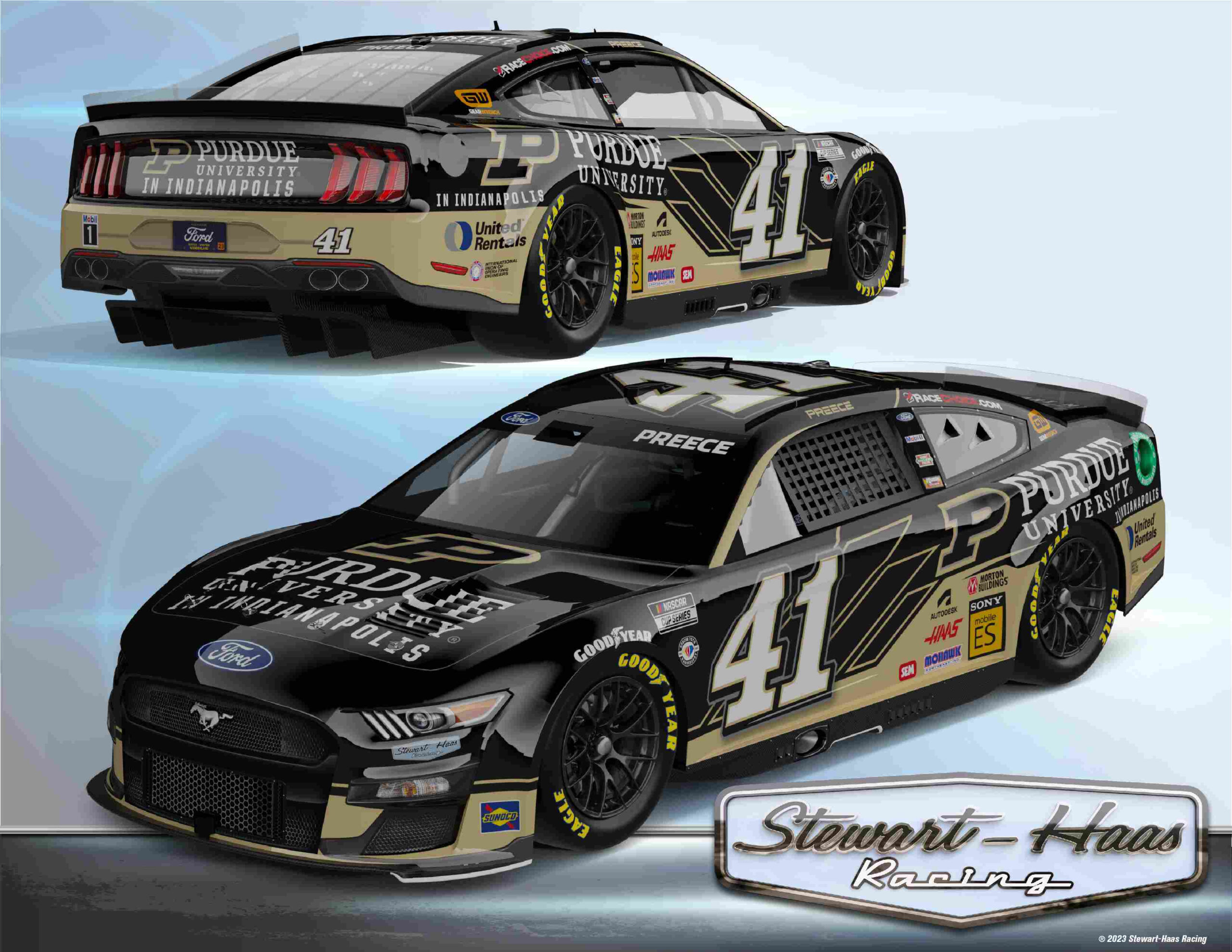Purdue University in Indianapolis Joins Stewart-Haas Racing for Verizon 200 at the Brickyard NASCAR Cup Series Race
