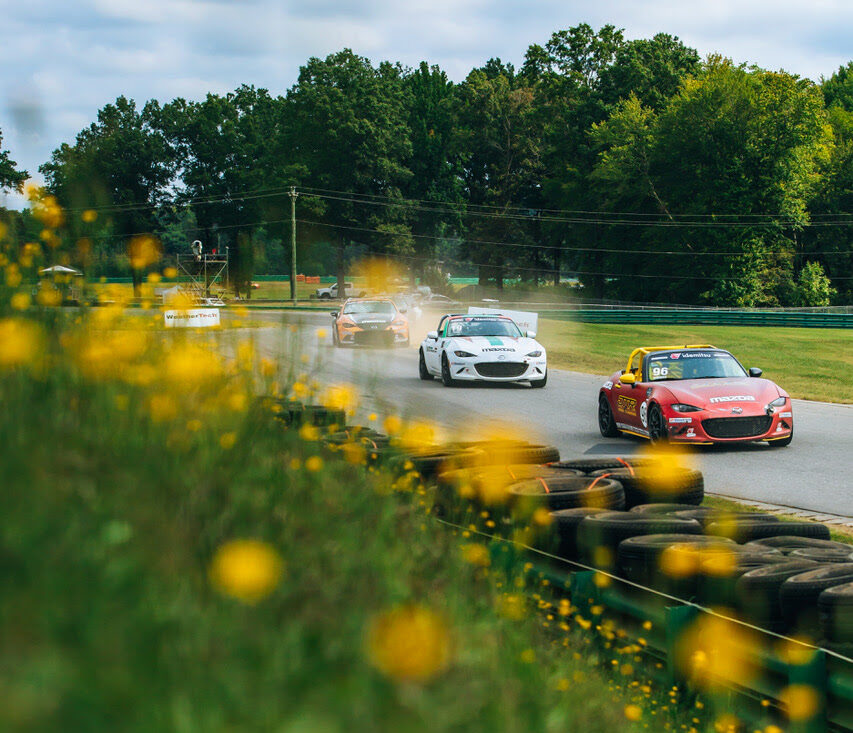 Thomas Wins at VIR After Wild Mazda MX-5 Cup Race Finish