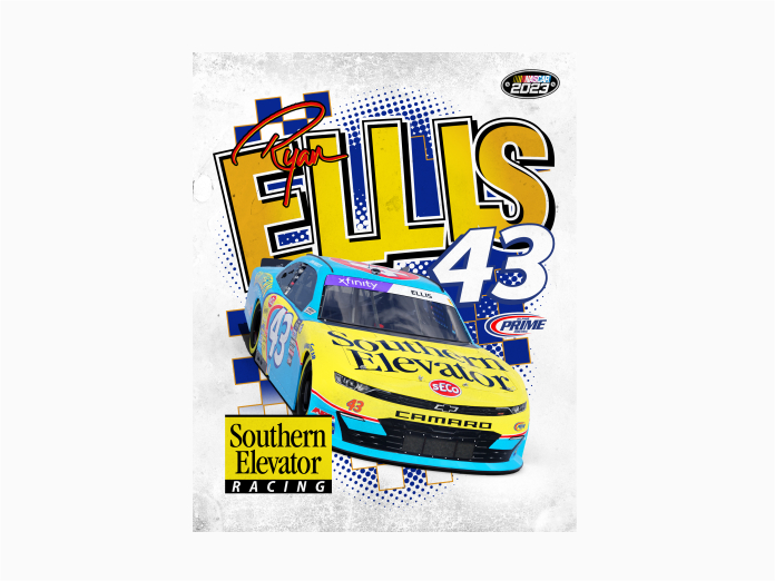 SOUTHERN ELEVATOR ELEVATES PARTNERSHIP WITH ELLIS – WITH A PRIMARY SPONSORSHIP OF THE NO.43 CHEVY AT DARLINGTON RACEWAY
