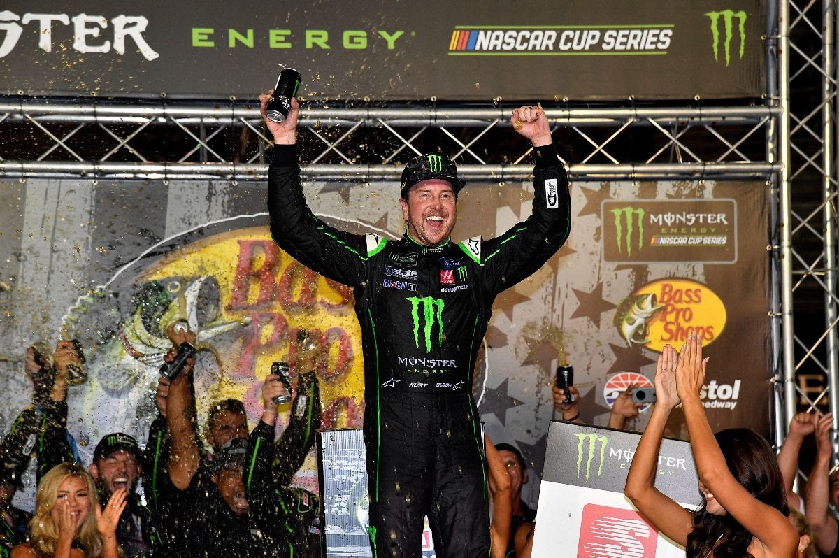 FOR KURT BUSCH, BRISTOL MOTOR SPEEDWAY HAS PROVIDED A WEALTH OF CAREER HIGHLIGHTS