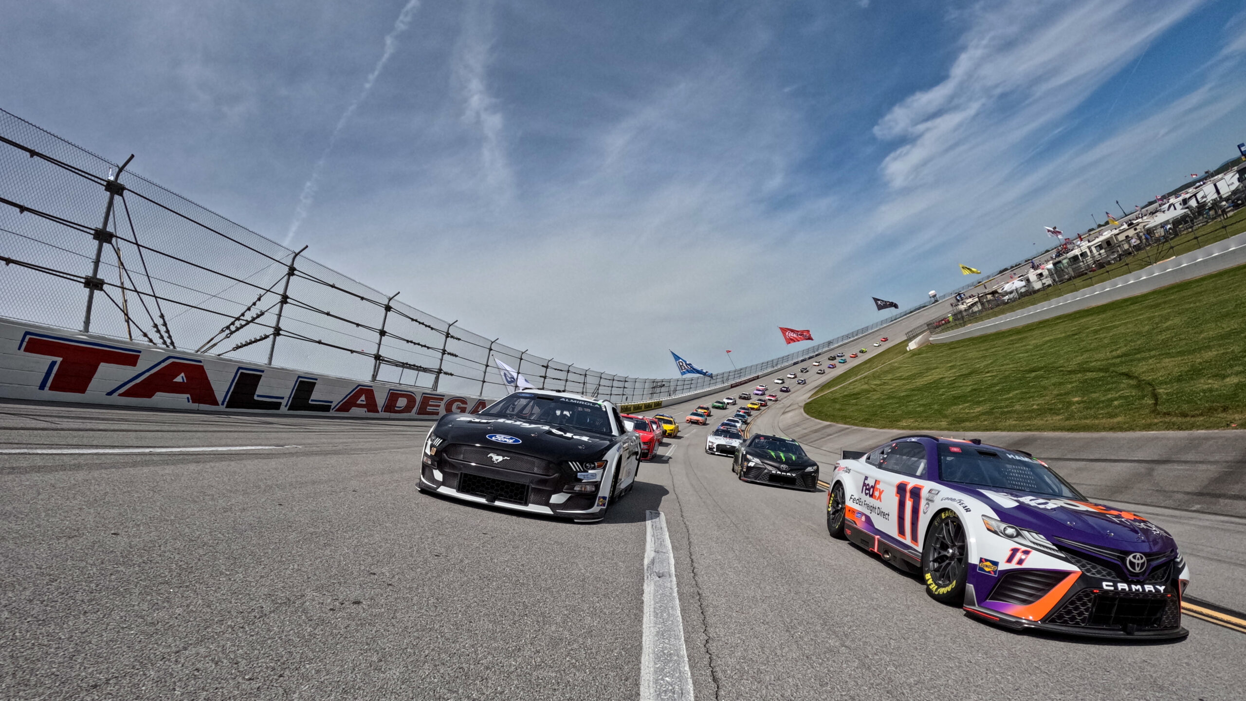 Nascar Cup And Truck Series Head To Talladega Superspeedway For