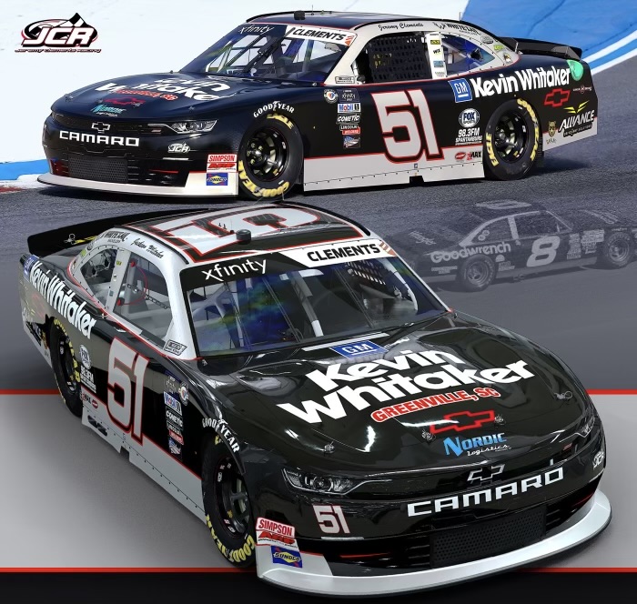 Kevin Whitaker Chevrolet back on track with Jeremy Clements Racing.