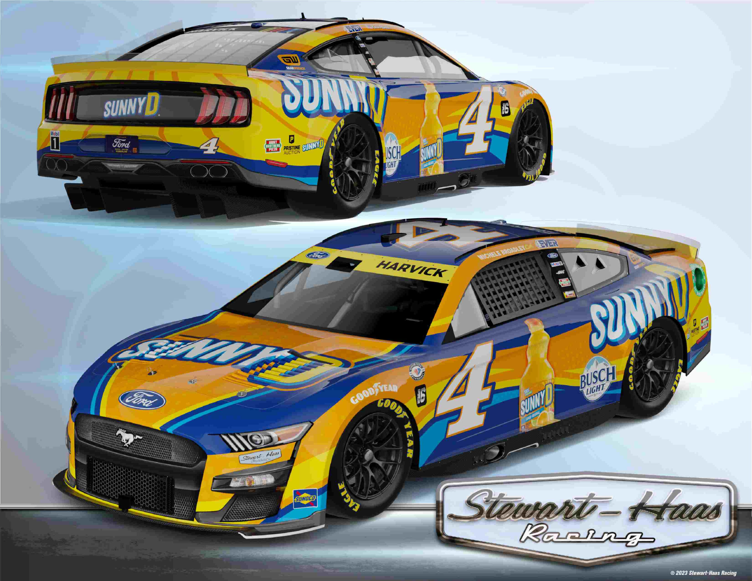 SUNNYD Racing: Kevin Harvick Kansas Advance