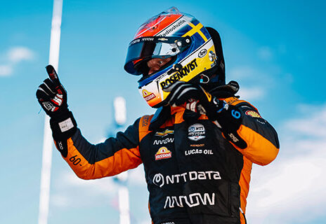 Rosenqvist Rockets To NTT P1 Award at Laguna Seca