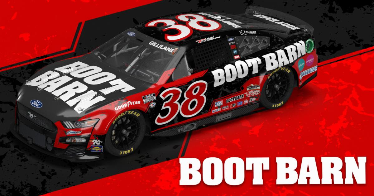 Todd Gilliland and the No. 38 Boot Barn Ford Mustang Team Kansas Speedway Competition Notes