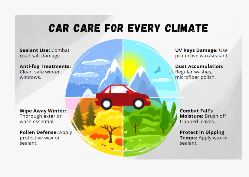 Seasonal Auto Detailing Guide: Tailoring Your Car Care for Every Climate