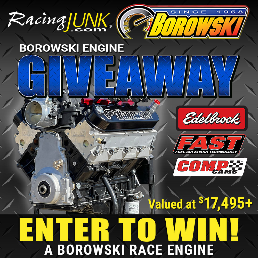 RacingJunk.com Borowski Engine Giveaway