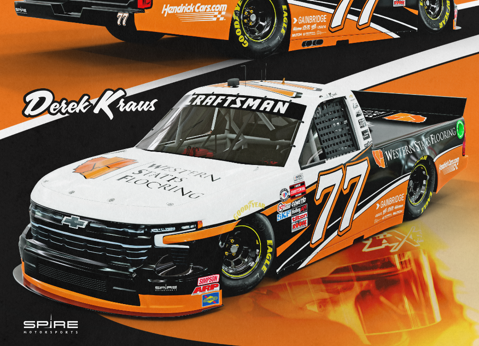 DEREK KRAUS RETURNS TO SPIRE MOTORSPORTS FOR NASCAR CRAFTSMAN TRUCK SERIES SEASON FINALE