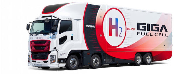 Isuzu and Honda to Hold First Public Exhibit of Fuel Cell-Powered Heavy-duty Truck at JAPAN MOBILITY SHOW 2023