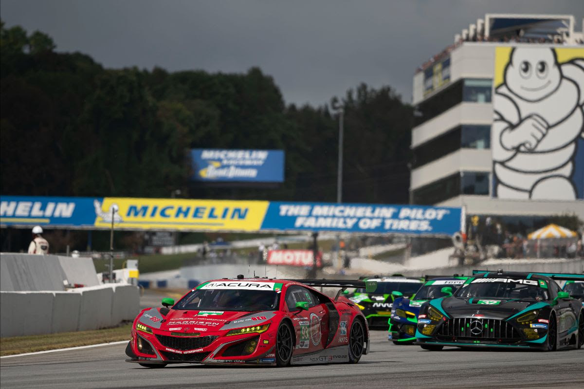 No. 93 HARRISON CONTRACTING COMPANY ACURA NSX GT3 EVO22 TEAM PERSEVERE THROUGH PETIT LE MANS