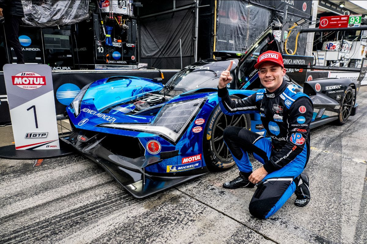 No. 10 Konica Minolta Acura ARX-06 Team Secure Pole Position for MOTUL Petit Le Mans