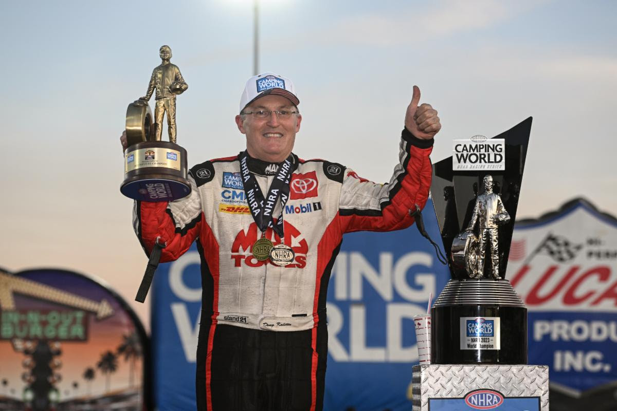 CLUTCH PERFORMANCES GIVE DOUG KALITTA HIS CROWNING ACHIEVEMENT: A TOP FUEL WORLD TITLE