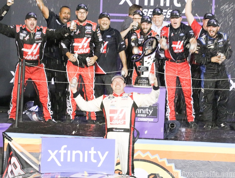 Custer earns first Xfinity Series championship with dramatic, overtime victory at Phoenix