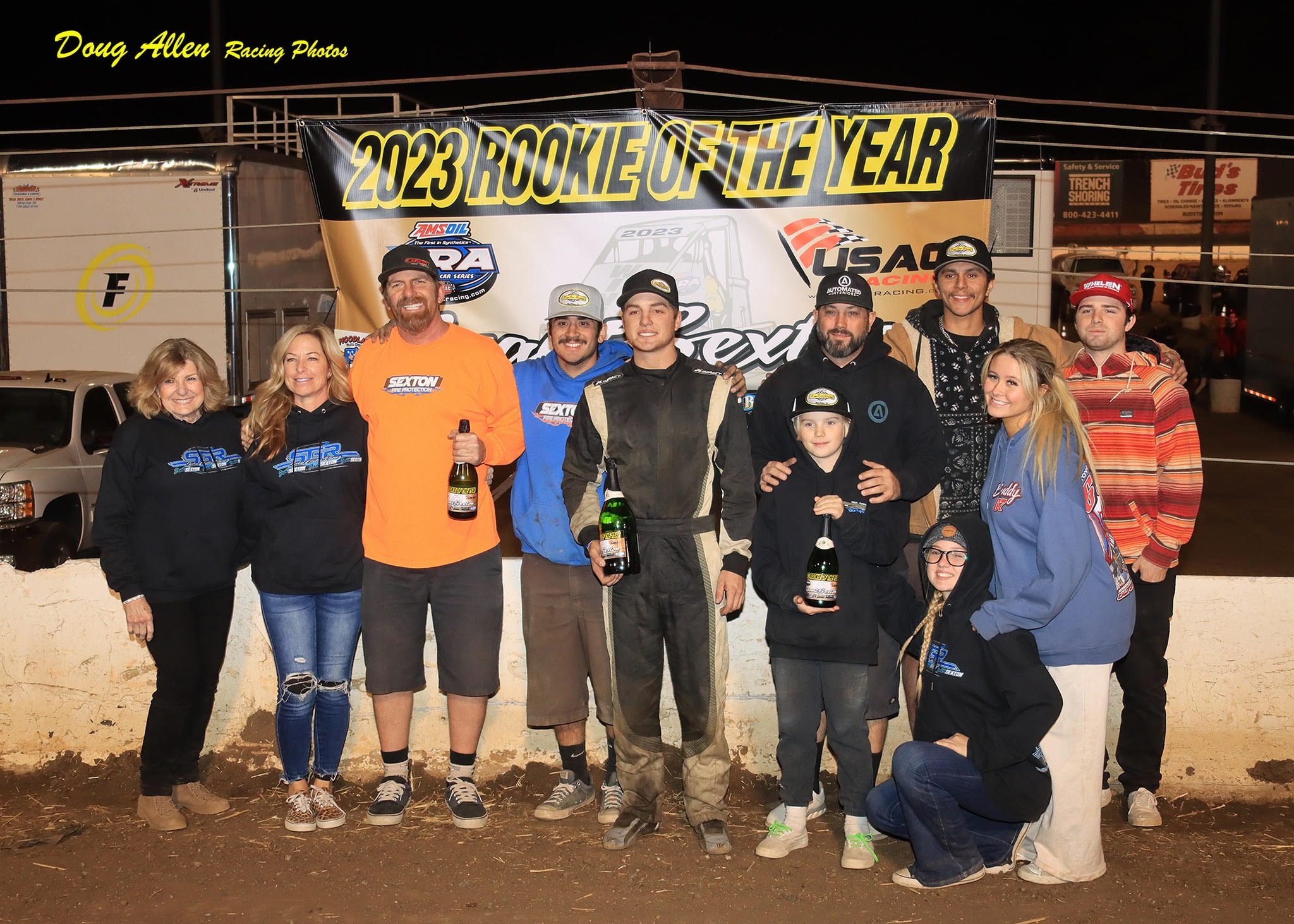 GRANT SEXTON WINS USAC/CRA ROOKIE OF THE YEAR AWARD