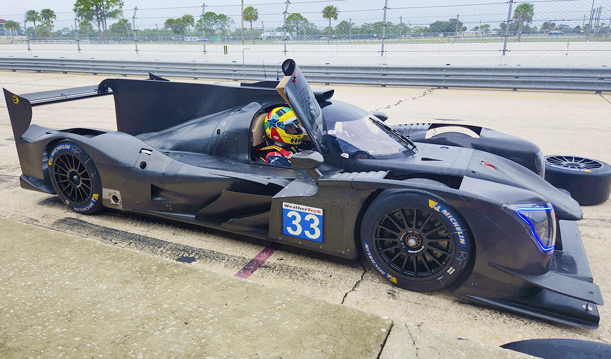 Sean Creech Motorsport kicks off 2024 with successful LMP2 test