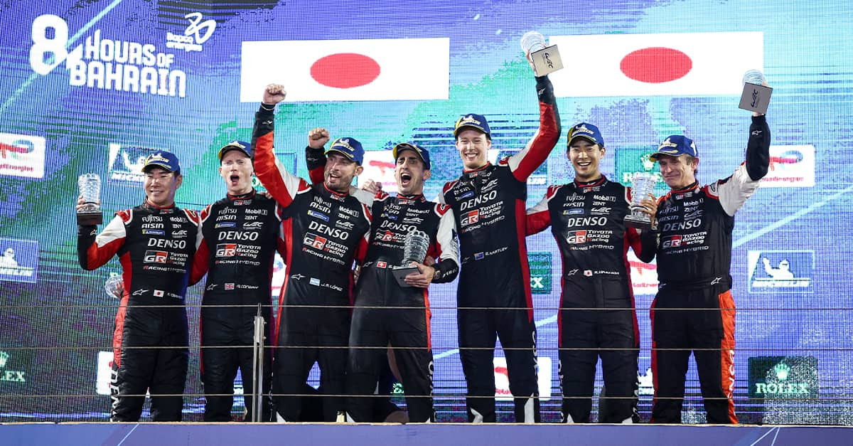 Title-deciding Bahrain win for TOYOTA GAZOO Racing