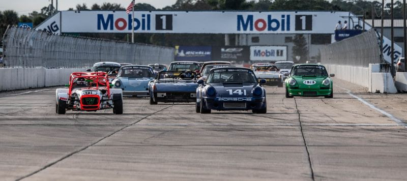 Official Competition Underway at the HSR Classic Sebring 12 Hour and HSR Sebring Historics Thursday at Sebring International Raceway