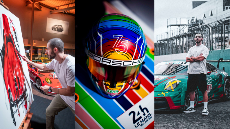 Brazilian artist creates one-of-a-kind helmet for Felipe Nasr