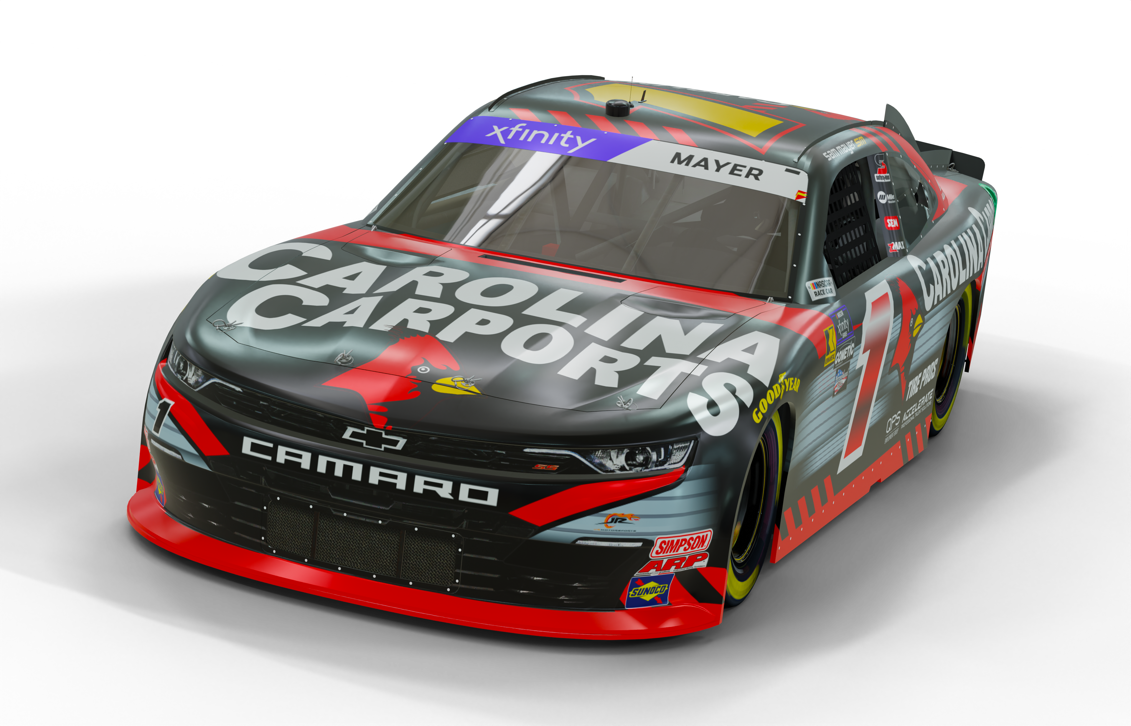 Carolina Carports Becomes Newest Partner for JRM and Sam Mayer