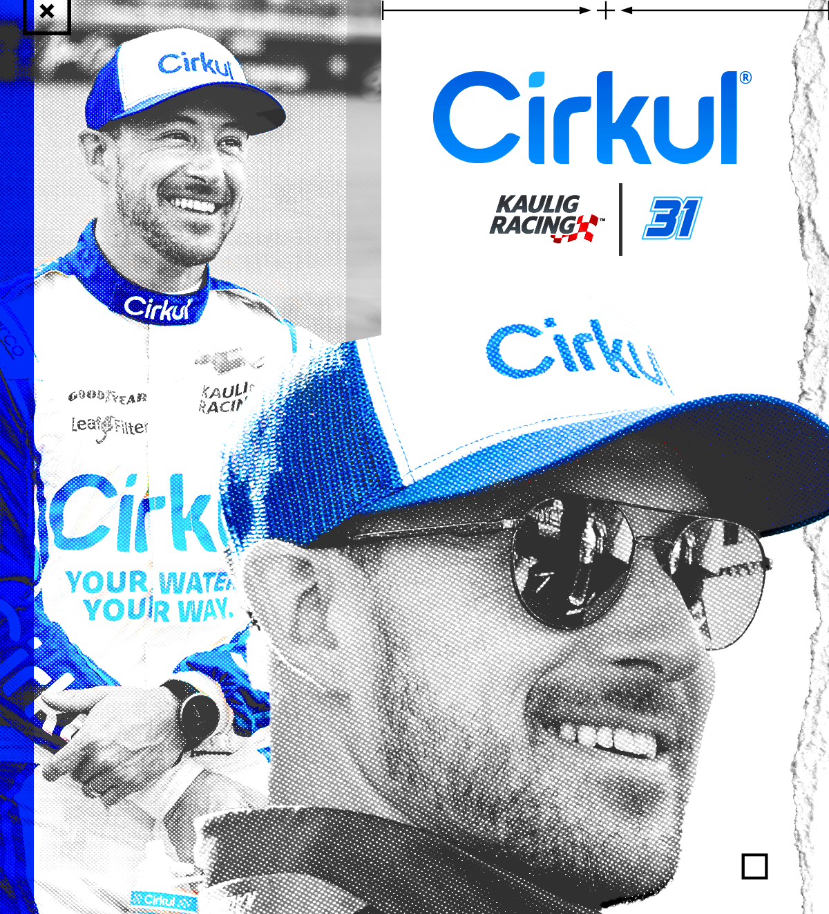 Cirkul Returns as Primary Partner for Daniel Hemric in 2024