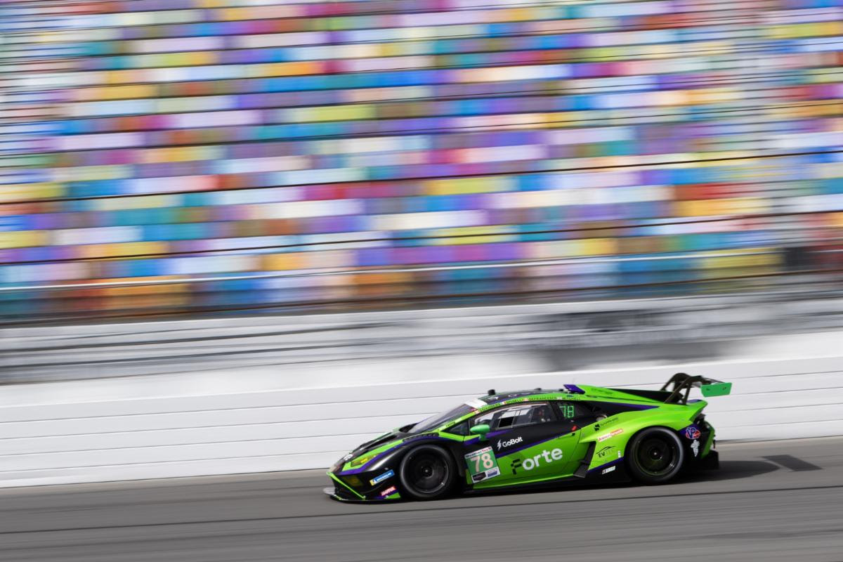 Forte Racing Fifth on the GTD Grid for The Rolex 24 At Daytona