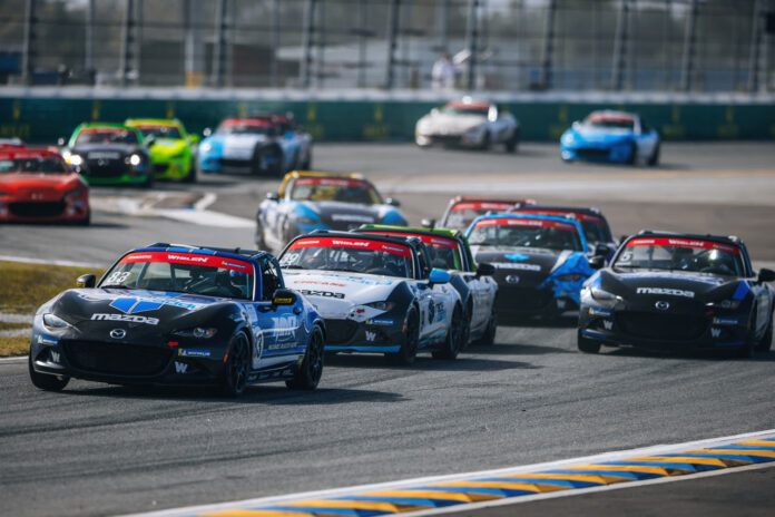 Nate Cicero Wins Second Whelen Mazda MX-5 Cup Race at Daytona